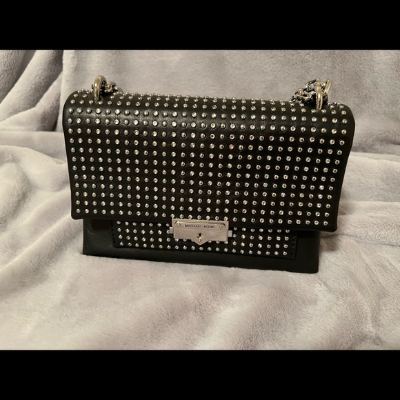Michael Kors Handbags - Michael Kors Cece Crystal Studs Shoulder Bag